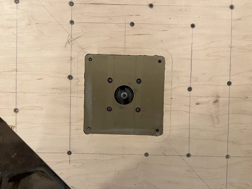 Tấm đế (Plate) và khuôn dẫn hướng cho máy phay Craftsman - Image 3