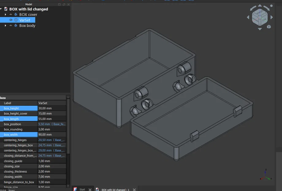 Hộp in liền khối - tùy chỉnh mọi kích thước, không cần support, dễ chỉnh sửa trên FreeCAD - Image 10