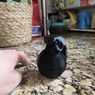 Hộp Đựng Đồ Hình Quả Lựu Đạn (Grenade Container) Độc Đáo