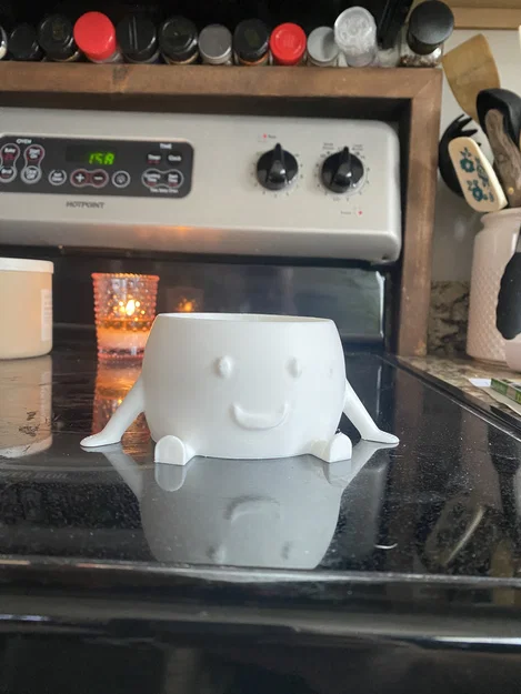 Happy Booty Planter - Chậu cây trang trí 3D siêu đáng yêu - Image 1