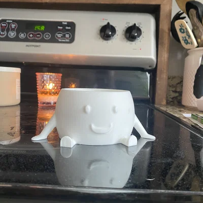 Happy Booty Planter - Chậu cây trang trí 3D siêu đáng yêu