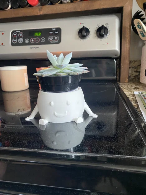 Happy Booty Planter - Chậu cây trang trí 3D siêu đáng yêu - Image 2