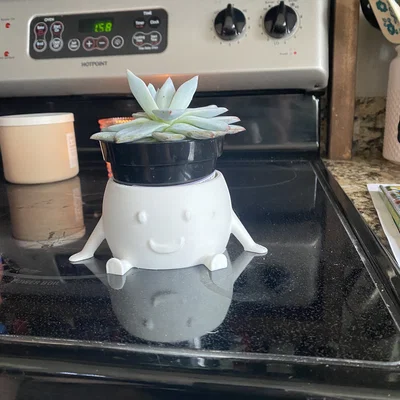Happy Booty Planter - Chậu cây trang trí 3D siêu đáng yêu