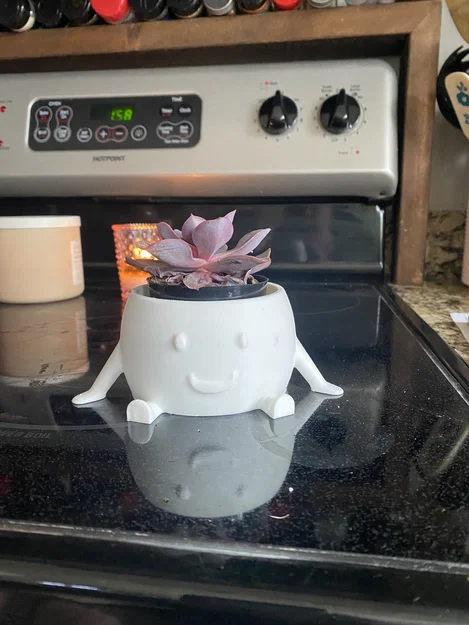 Happy Booty Planter - Chậu cây trang trí 3D siêu đáng yêu - Image 3