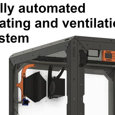 Hệ thống sưởi tự động cho Original Prusa Enclosure