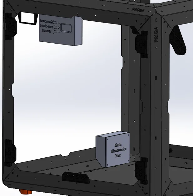 Bộ sưởi buồng in thông minh tự động cho Prusa Enclosure - Image 2