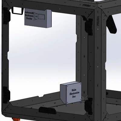 Bộ sưởi buồng in thông minh tự động cho Prusa Enclosure