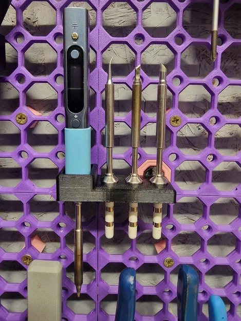 Giá treo mỏ hàn Pinecil Multiboard Holder - Gọn gàng, chuyên nghiệp - Image 1