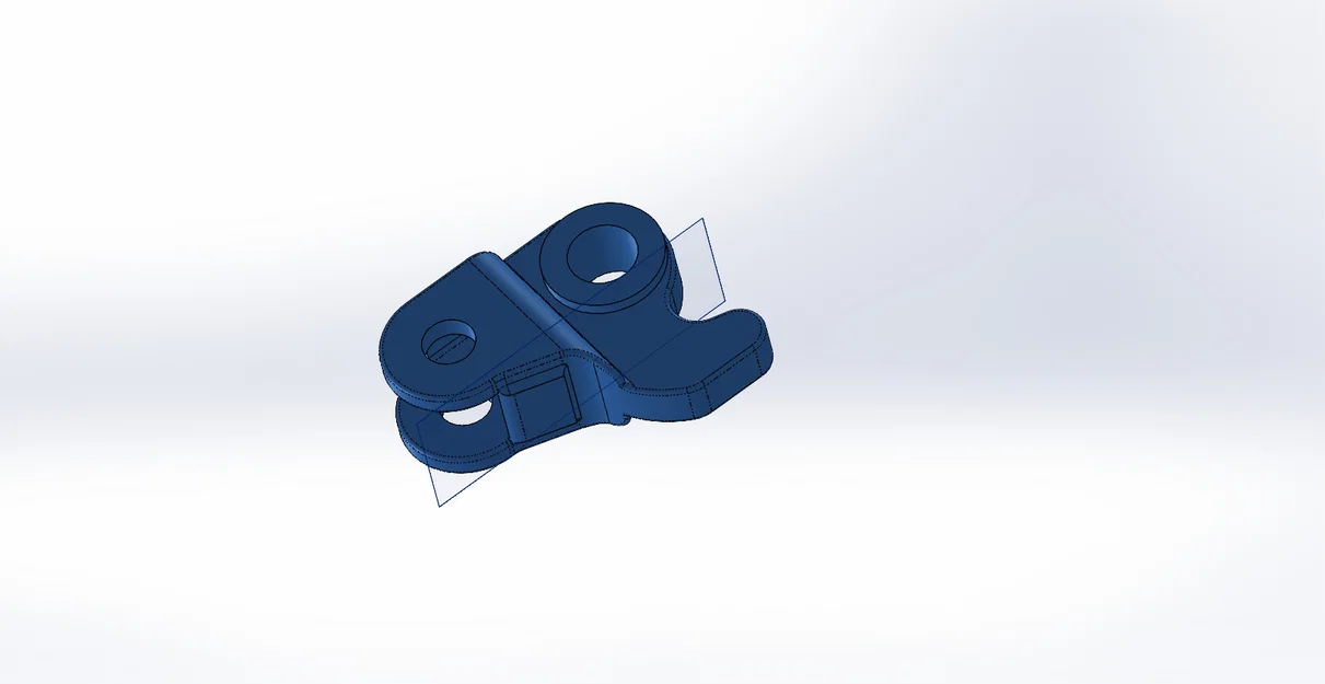 Giá đỡ khớp nối cần phanh xe Dirtbike (Cùm 22mm) - Image 1