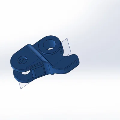 Giá đỡ khớp nối cần phanh xe Dirtbike (Cùm 22mm)