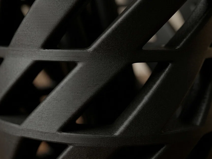 Ống cắm bút 3D thiết kế đan chéo hiện đại cho bàn làm việc - Image 2