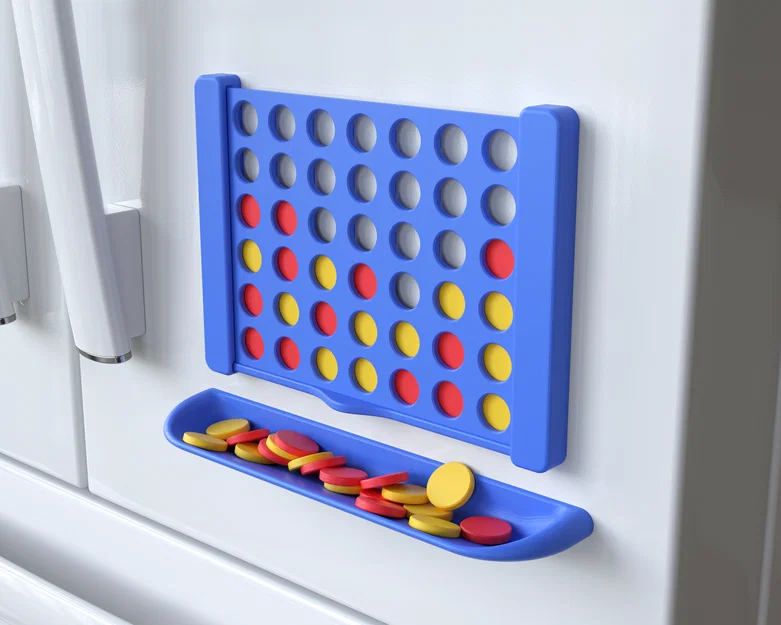 Bàn cờ Magnetic Connect Four (Cờ gánh nam châm) - Image 1