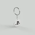 Móc khóa logo PlayStation PS5 thiết kế 3D đơn giản và đẹp mắt - Thumbnail 1