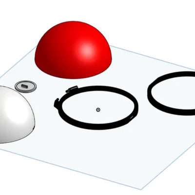 Mô hình Pokeball đựng đồ