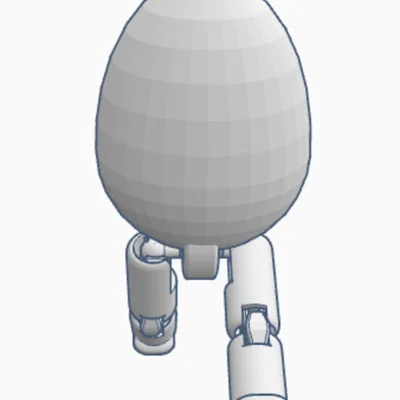 Egg Buddy: Mô hình quả trứng chân khớp nối phong cách Dummy 13