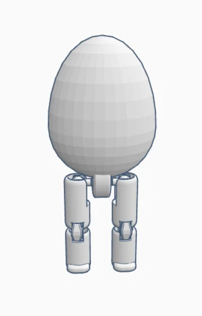 Egg Buddy: Mô hình quả trứng chân khớp nối phong cách Dummy 13 - Image 3