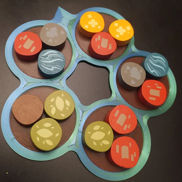 Khay đựng token cho Harmonies - Image 1