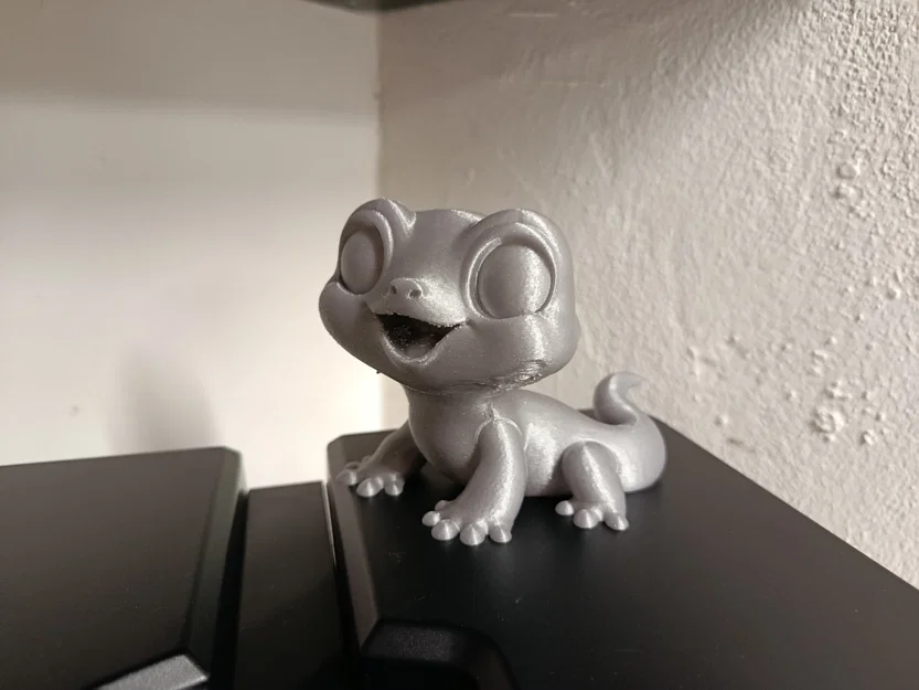 Mô hình 3D thằn lằn chibi dễ thương trang trí bàn làm việc - Image 5