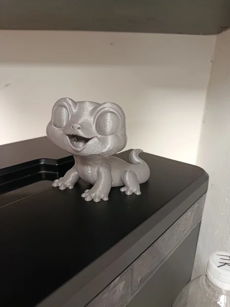 Mô hình 3D thằn lằn chibi dễ thương trang trí bàn làm việc - Image 7