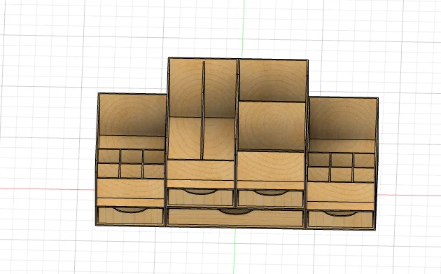Khay Đựng Đồ Đa Năng ORGANIZZATORE GT562 - Giải Pháp Bàn Làm Việc Gọn Gàng - Image 1