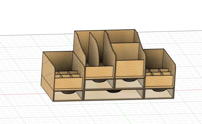 Khay Đựng Đồ Đa Năng ORGANIZZATORE GT562 - Giải Pháp Bàn Làm Việc Gọn Gàng - Image 2