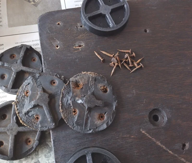 Bộ chân đế thay thế cho máy tính cơ Marchant Pony - Image 4