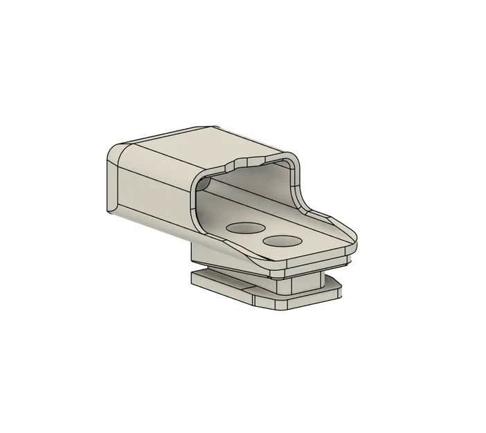 Ngàm gắn máy đo khoảng cách laser Duka LS-P / LS-1 / IIDA DM-01 / Luxjet LS-1 lên máy ảnh - Image 1