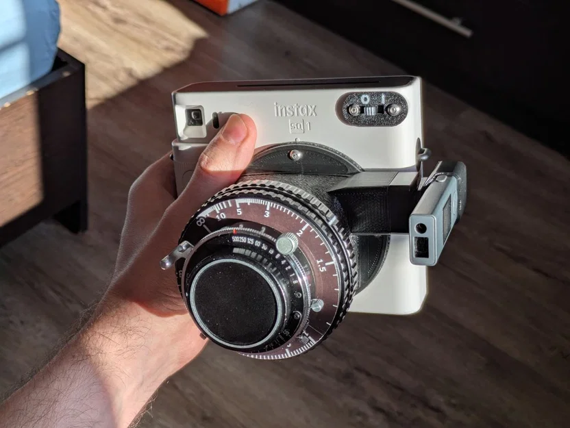 Ngàm gắn máy đo khoảng cách laser Duka LS-P / LS-1 / IIDA DM-01 / Luxjet LS-1 lên máy ảnh - Image 3