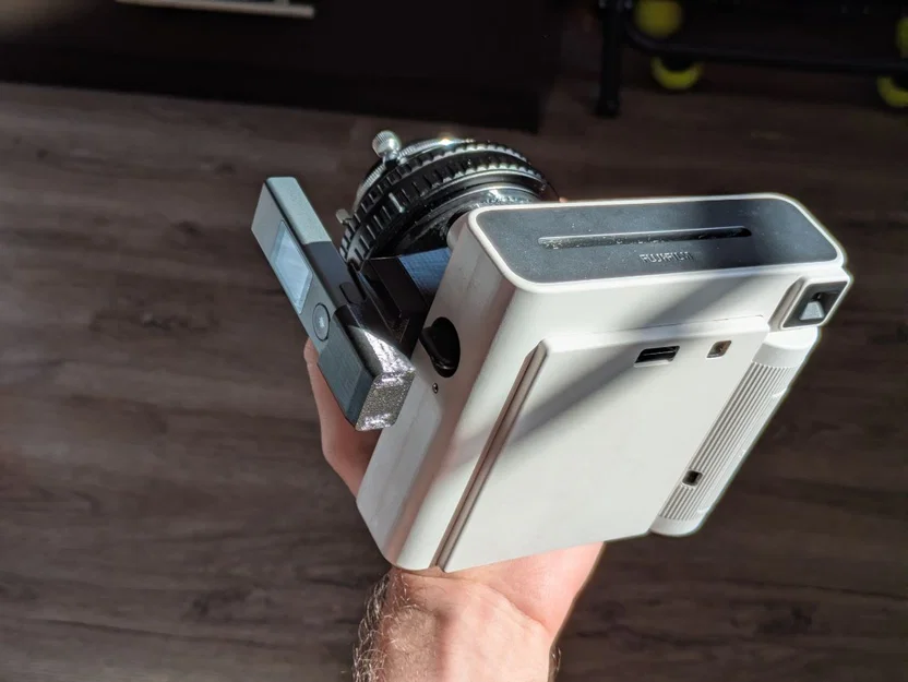 Ngàm gắn máy đo khoảng cách laser Duka LS-P / LS-1 / IIDA DM-01 / Luxjet LS-1 lên máy ảnh - Image 4