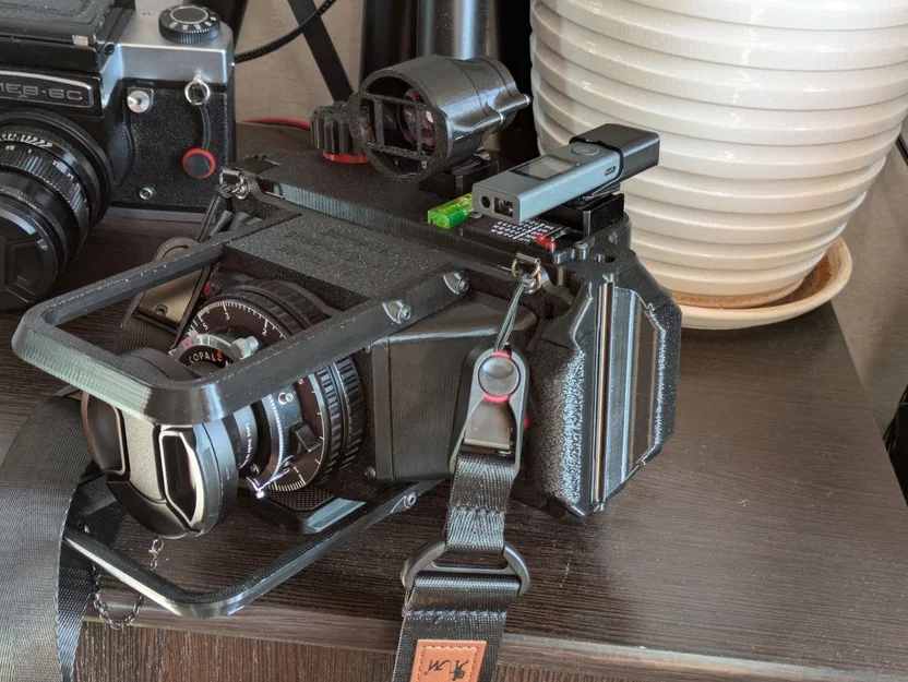 Ngàm gắn máy đo khoảng cách laser Duka LS-P / LS-1 / IIDA DM-01 / Luxjet LS-1 lên máy ảnh - Image 5