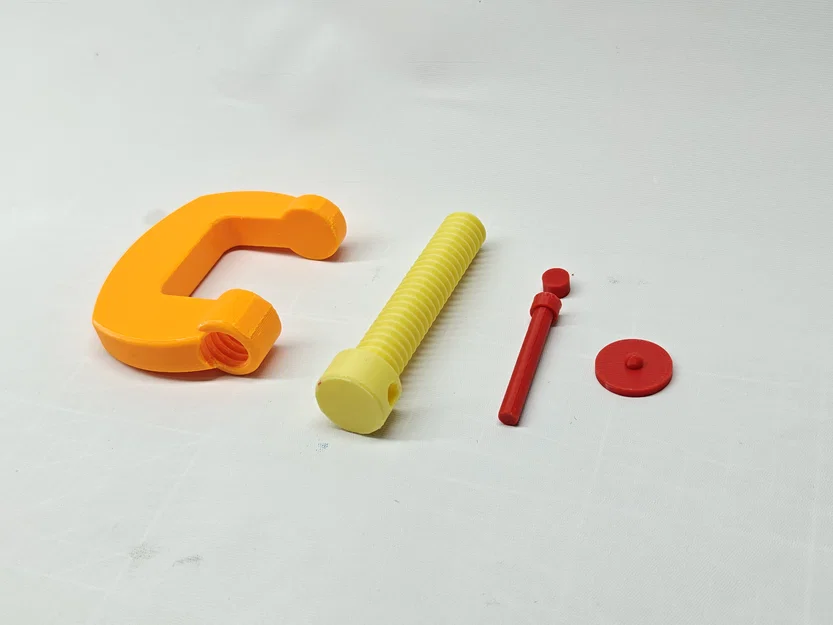 Kẹp chữ C loại nhẹ, kẹp dụng cụ đa năng - Image 2