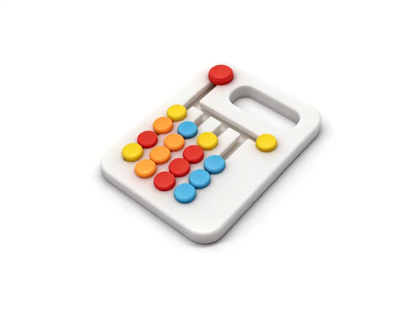 Đồ chơi giải đố cầm tay - Trò chơi di chuyển các bước - Image 1