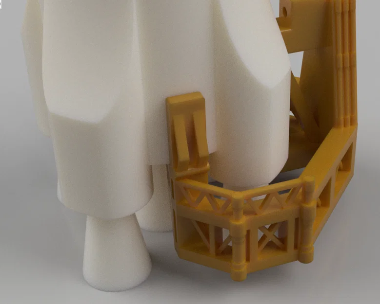 Giá treo tường cho Lego Saturn V - Image 6