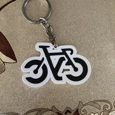 Mô hình móc khóa xe đạp Bicicletta