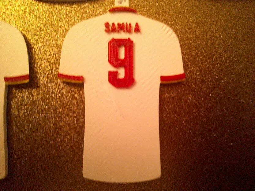 Móc khóa 3D hình áo đấu đội tuyển Tây Ban Nha 2026 - Image 2