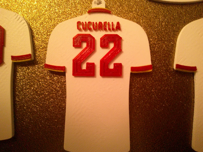 Móc khóa 3D hình áo đấu đội tuyển Tây Ban Nha 2026 - Image 3