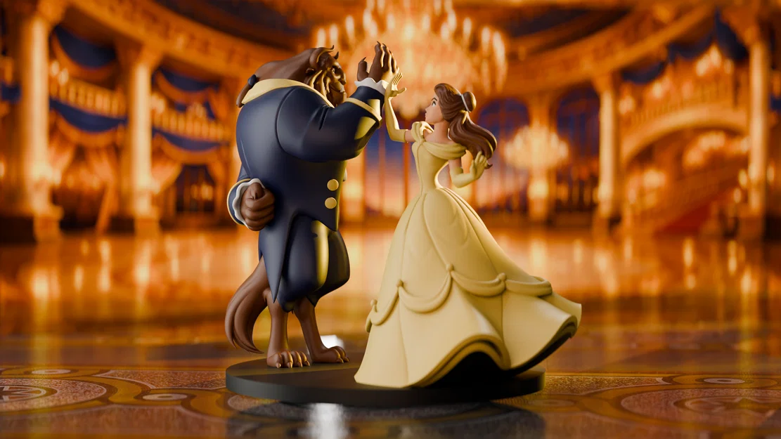 Mô hình Beauty and the Beast - Image 1