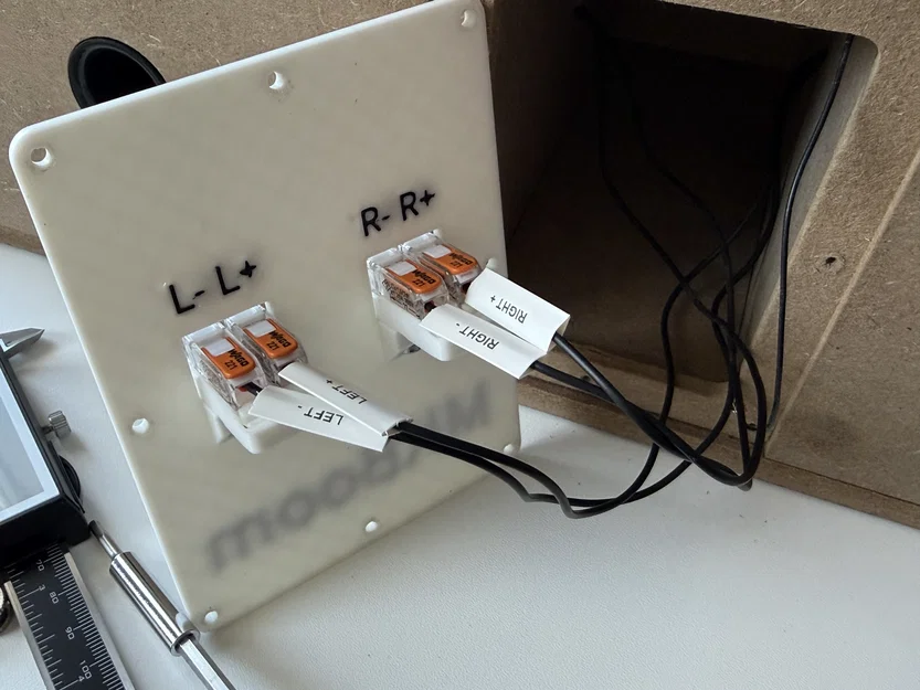 Panel Dayton Audio MKBoom cho Ampli rời - Tương thích Wago 221-2401 - Image 3