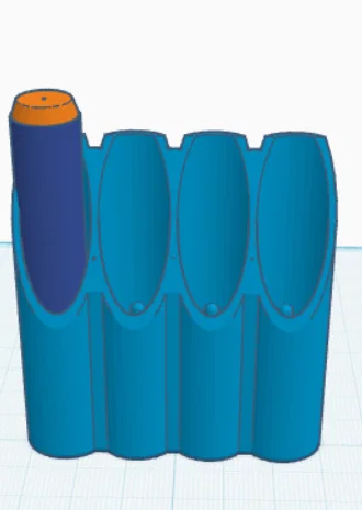 Khay đựng đạn Nerf - Giải pháp lưu trữ đạn xốp gọn gàng - Image 1
