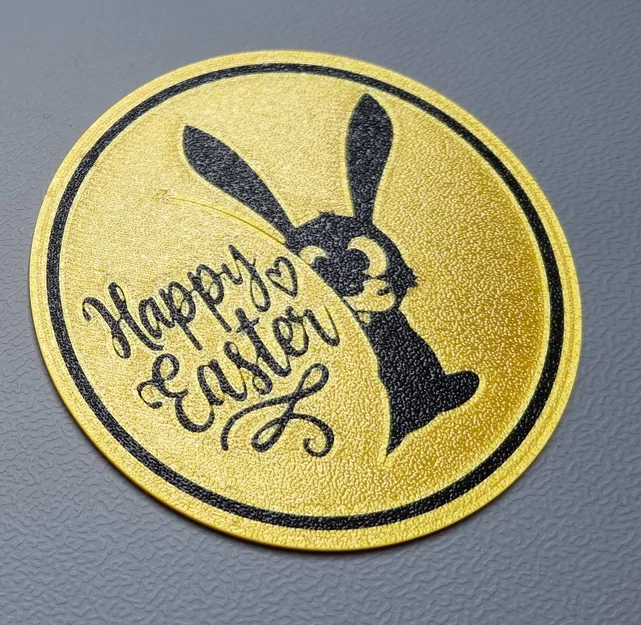 Đế lót ly thỏ Phục Sinh vui nhộn - Image 2