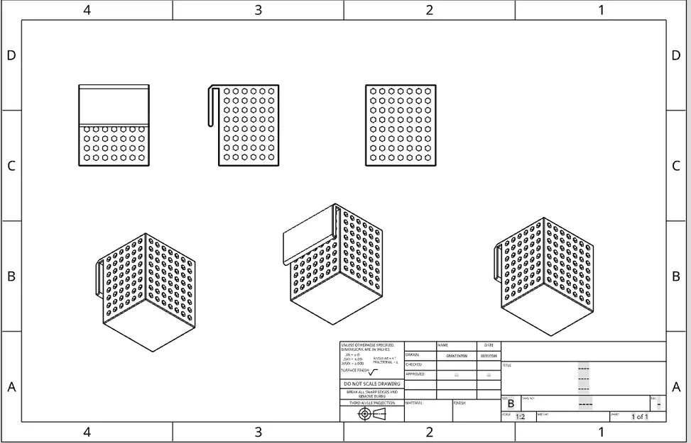Hộp cách ly cá con (Guppie Breeder Box) tự in 3D tiện dụng - Image 2