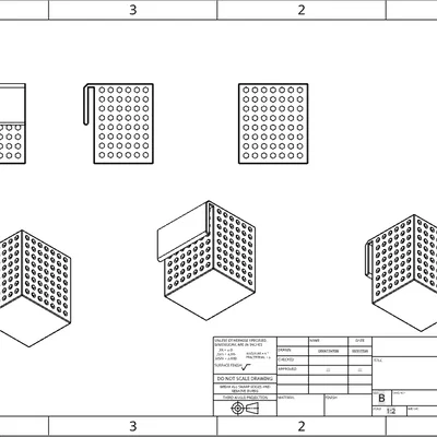 Hộp cách ly cá con (Guppie Breeder Box) tự in 3D tiện dụng