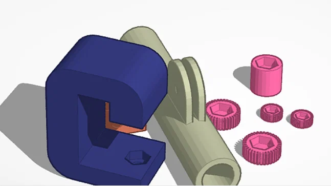 Giá đỡ cần câu 3D tiện lợi cho cần thủ - Thiết kế kẹp chữ C - Image 1