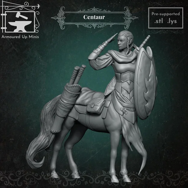Mô hình Centaur chất lượng cao cho game nhập vai - Image 1