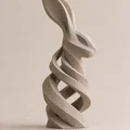 Tượng Thỏ Xoắn Ốc (Spiral Hare Bunny Sculpture) - Thumbnail 1