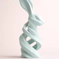 Tượng Thỏ Xoắn Ốc (Spiral Hare Bunny Sculpture) - Thumbnail 4