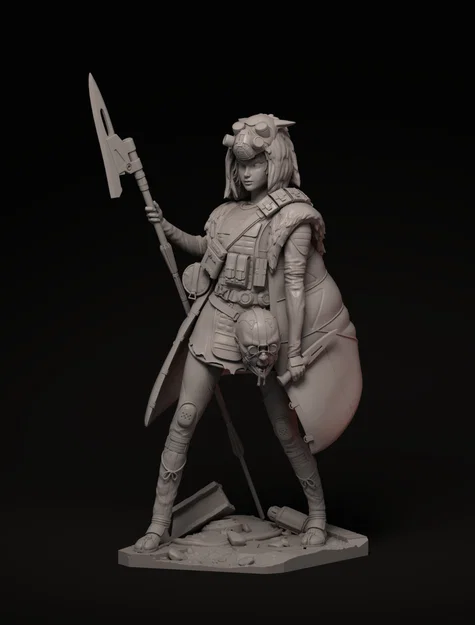 Sci-Fi Mononoke (Mô hình Miniature 75mm - In Resin) - Image 1
