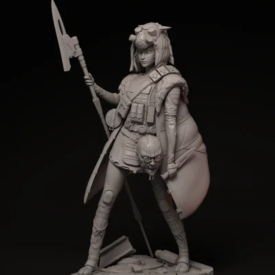 Sci-Fi Mononoke (Mô hình Miniature 75mm - In Resin)