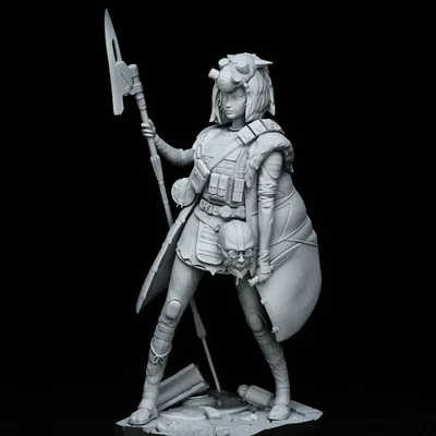 Sci-Fi Mononoke (Mô hình Miniature 75mm - In Resin)