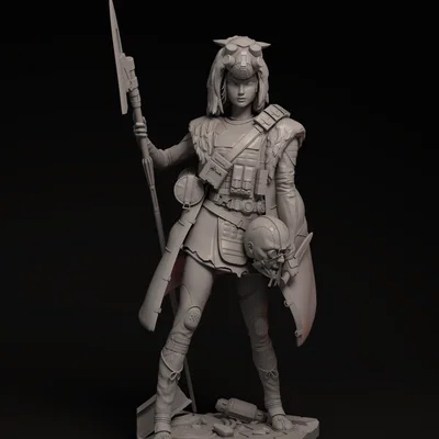 Sci-Fi Mononoke (Mô hình Miniature 75mm - In Resin)